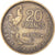 Moneta, Francja, Guiraud, 20 Francs, 1952, Beaumont - Le Roger, EF(40-45)