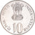 Coin, INDIA-REPUBLIC, 10 Rupees, 1973, Mumbai, Bombay, MS(63), Silver, KM:188