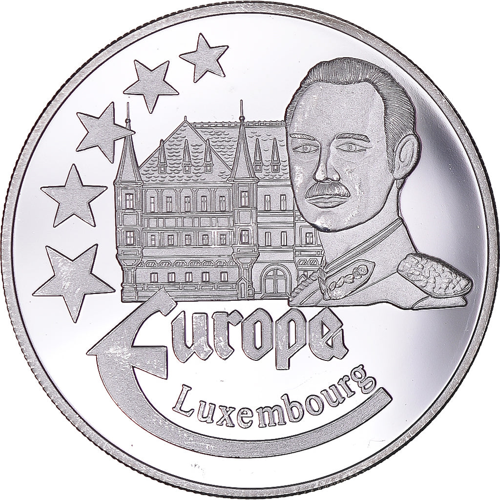 Francia, medalla, Europa, 1997, Luxembourg, SC, Plata