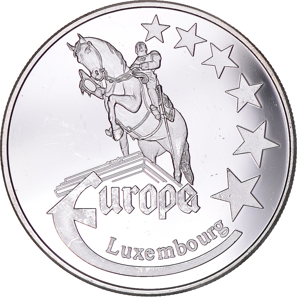 Frankreich, Medaille, Europa, 1998, Luxembourg, UNZ, Silber