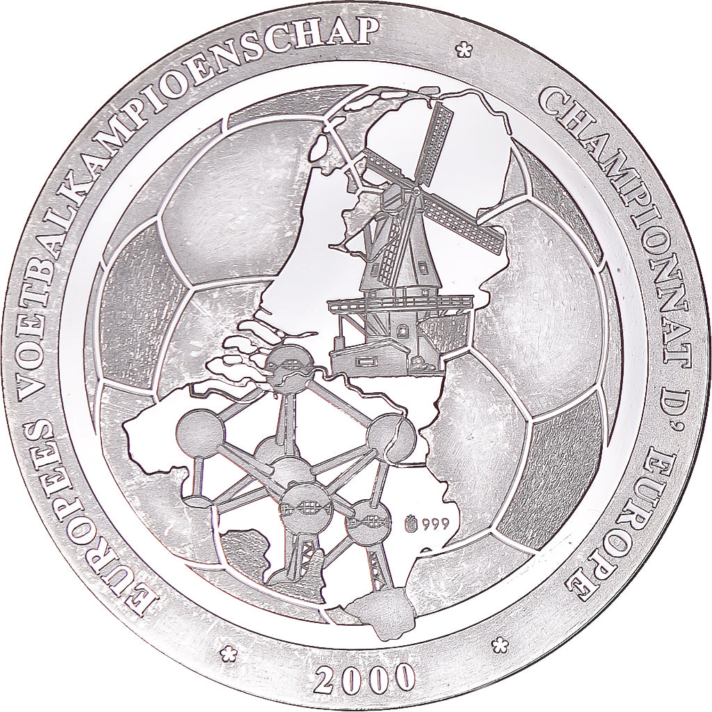 Frankreich, Medaille, European Cup, 2000, Belgium, UNZ, Silber