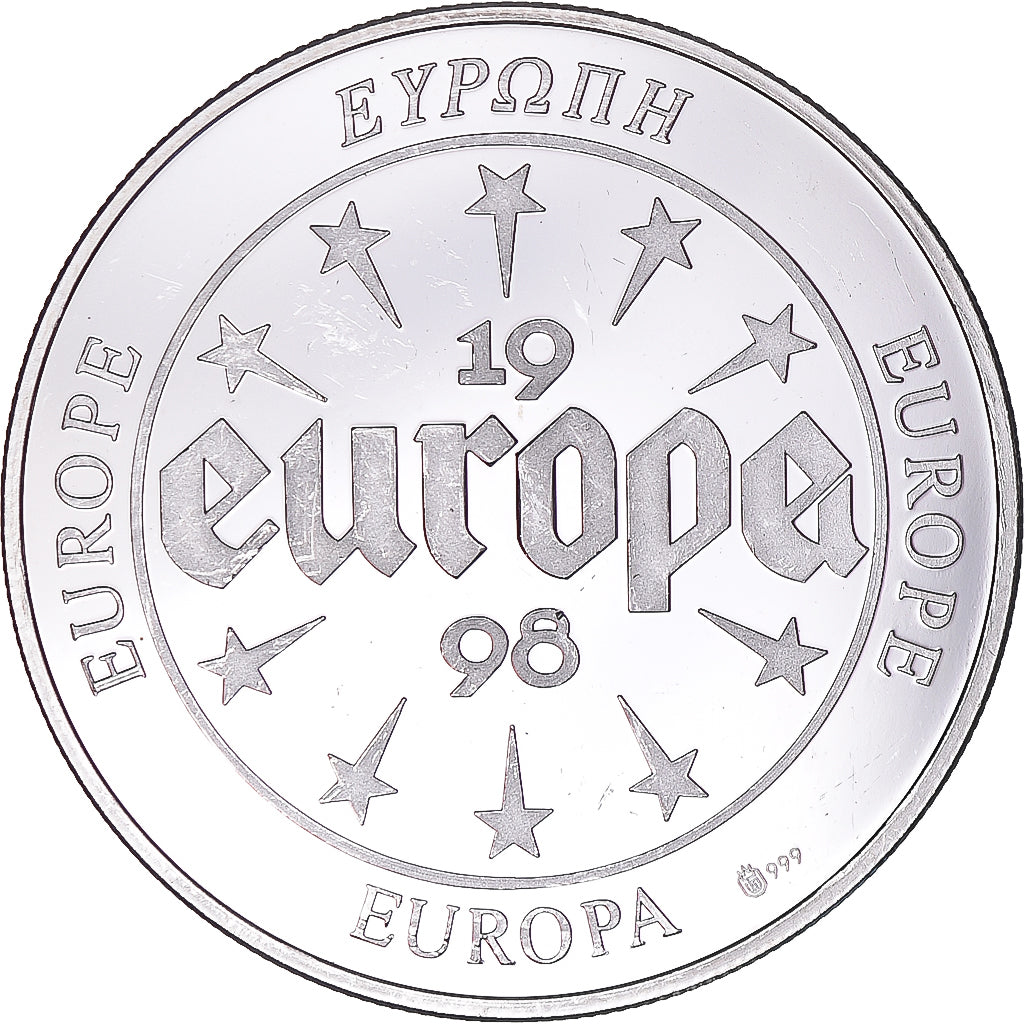 Frankreich, Medaille, Europa, 1998, FRANCE, UNZ, Silber