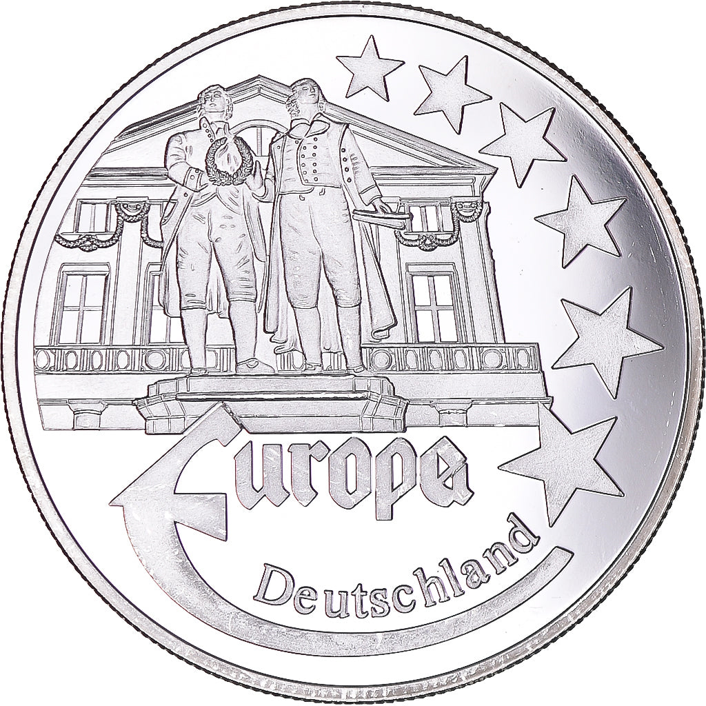 Frankreich, Medaille, Europa, 1998, Germany, UNZ, Silber