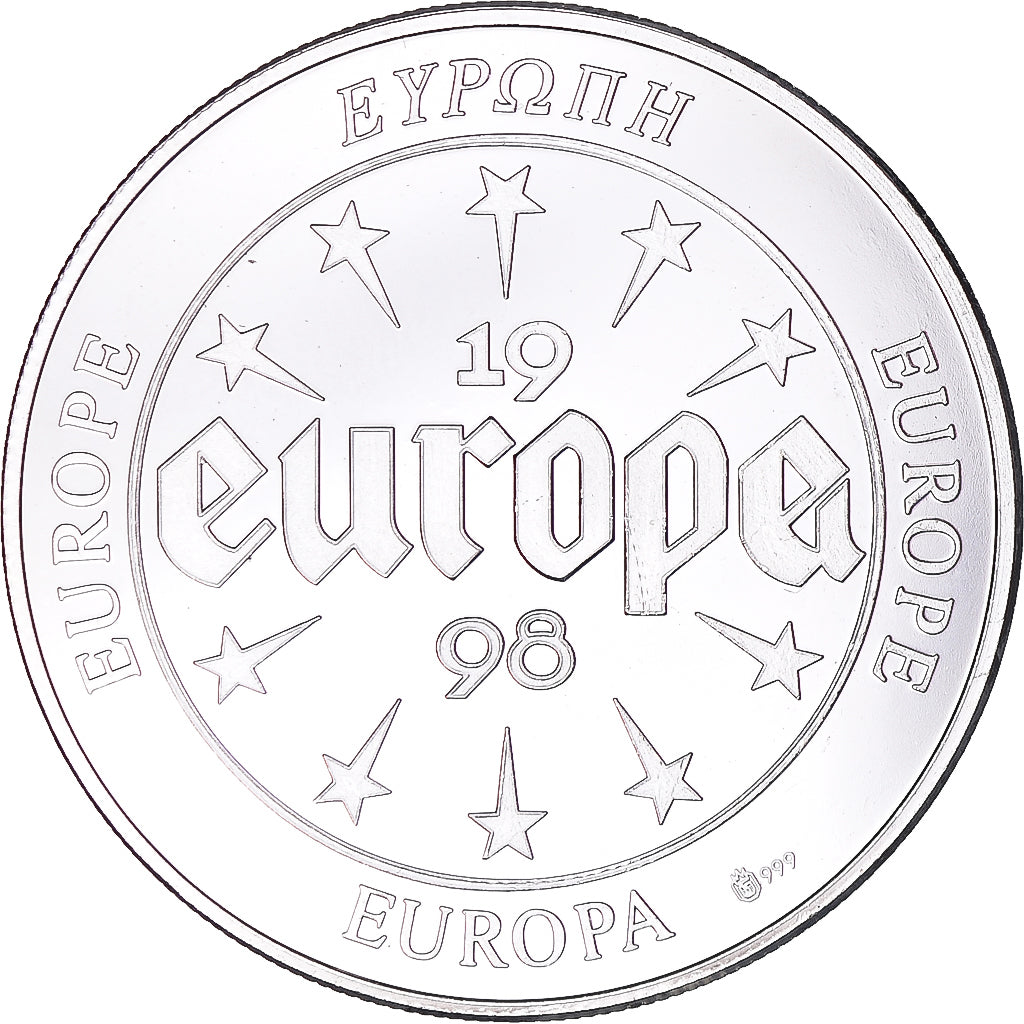 Frankreich, Medaille, Europa, 1998, Germany, UNZ, Silber