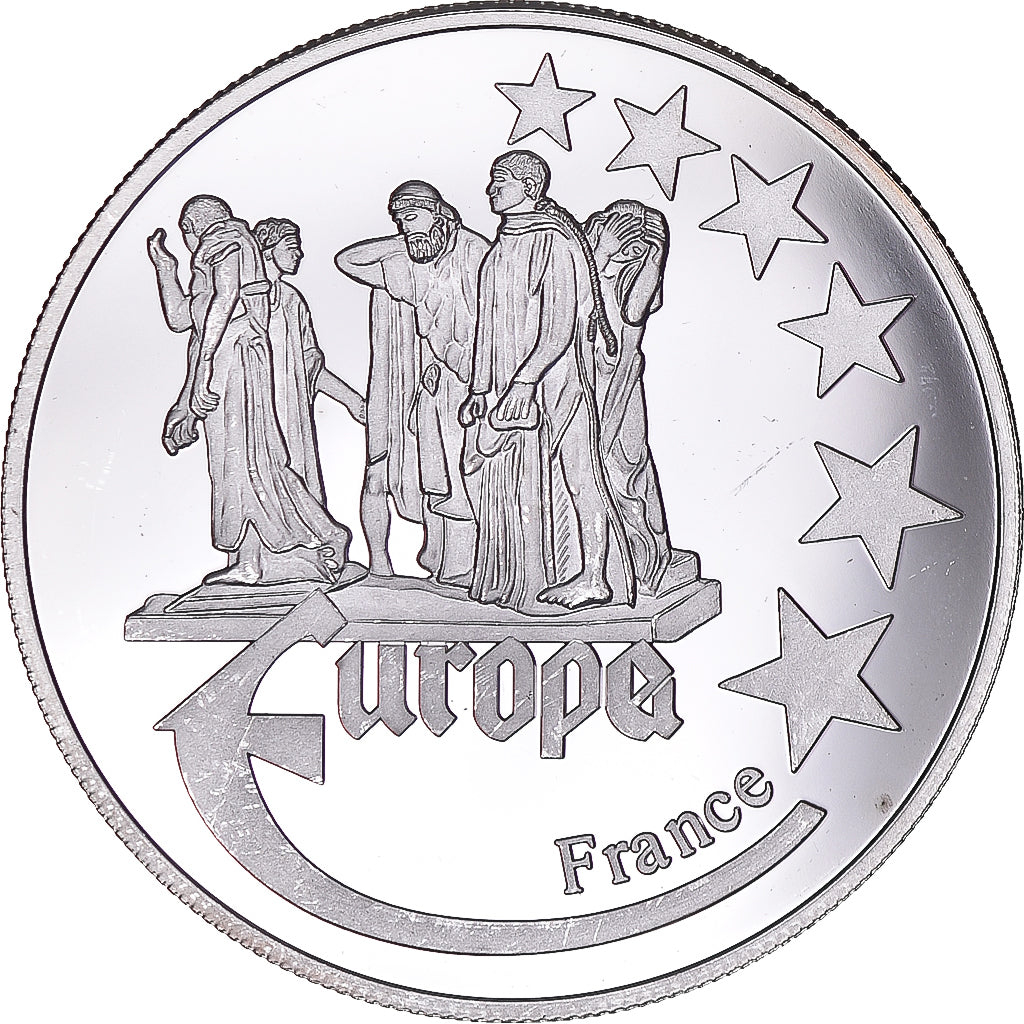 France, Medal, Europa, 1998, FRANCE, MS(63), Silver