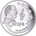 Francja, medal, Europa, 1998, Netherland, MS(63), Srebro