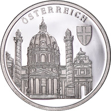 Francja, medal, Europa, 1996, Austria, MS(63), Srebro