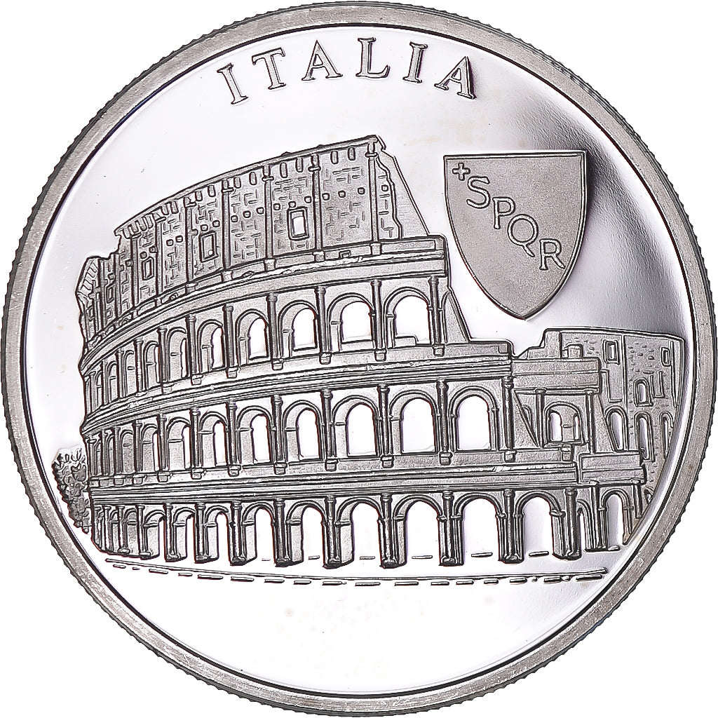 Frankreich, Medaille, Europa, 1996, Italy, UNZ, Silber