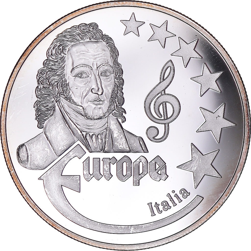 Frankreich, Medaille, Europa, 1998, Italy, UNZ, Silber