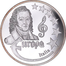 France, Medal, Europa, 1998, Italy, MS(63), Silver