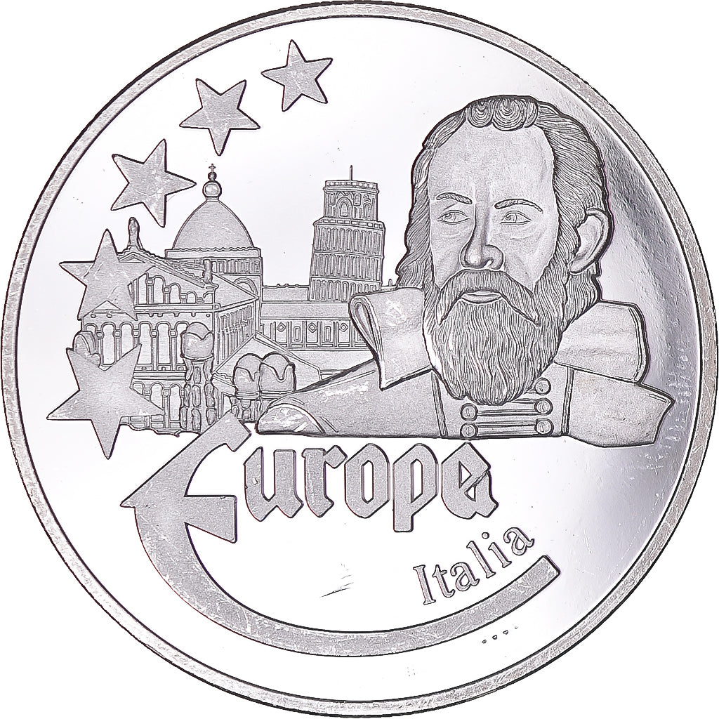 Francja, medal, Europa, 1997, Italy, MS(63), Srebro