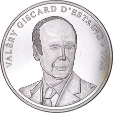 France, Médaille, Président français, Valérie Giscarg d'Estaing, SPL, Argent