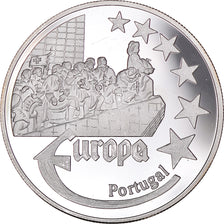 Francja, medal, Europa, 1998, Portugal, MS(63), Srebro