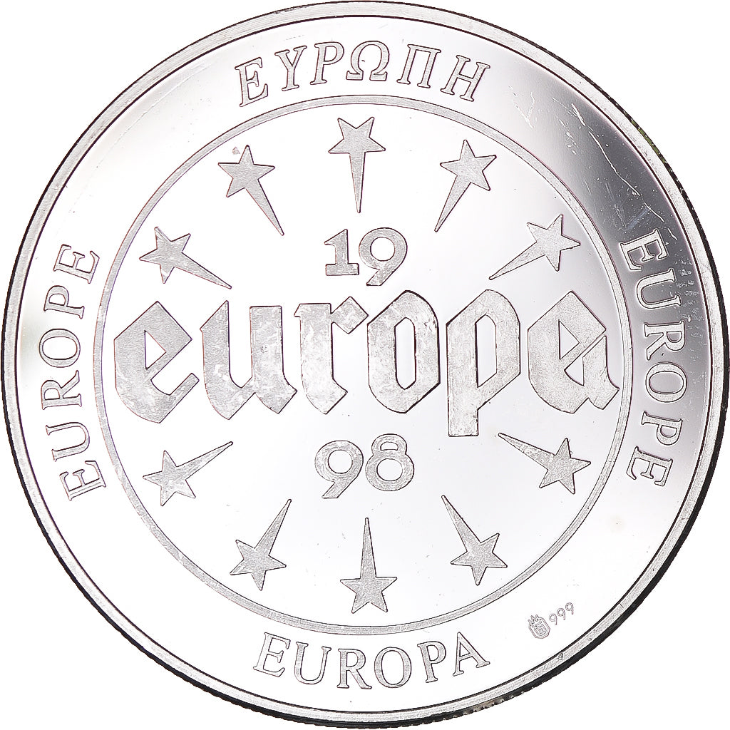 Frankreich, Medaille, Europa, 1998, Ireland, UNZ, Silber