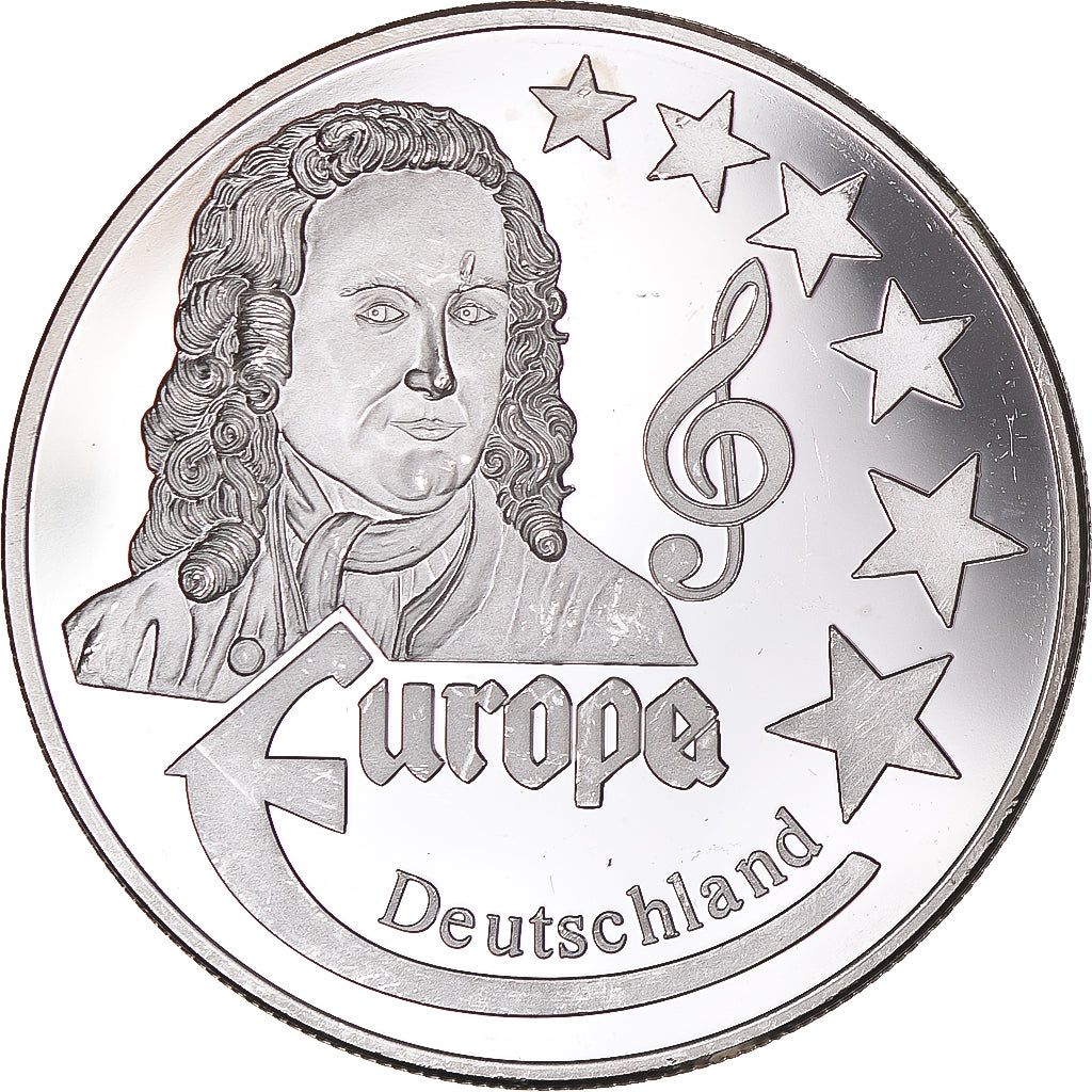 France, Medal, Europa, 1998, Germany, MS(63), Silver