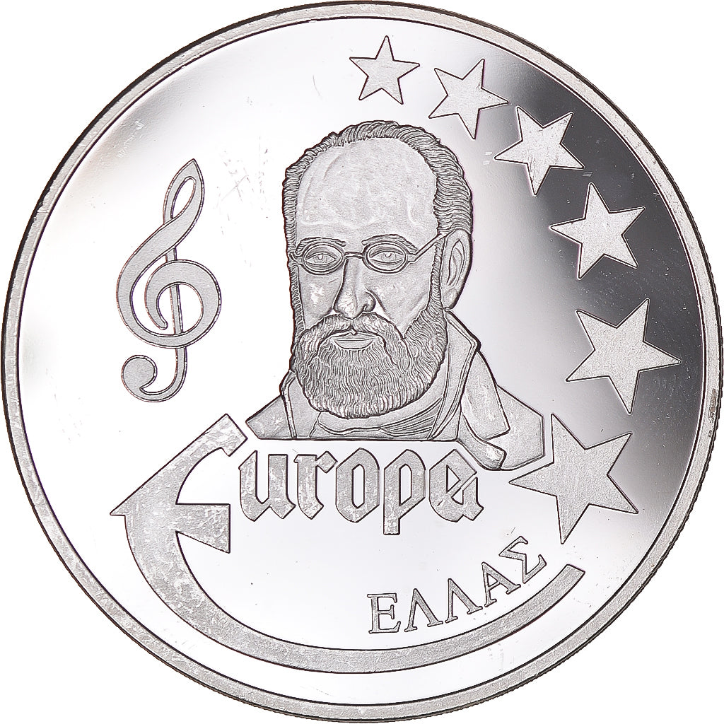 Frankreich, Medaille, Europa, 1998, Greece, UNZ, Silber