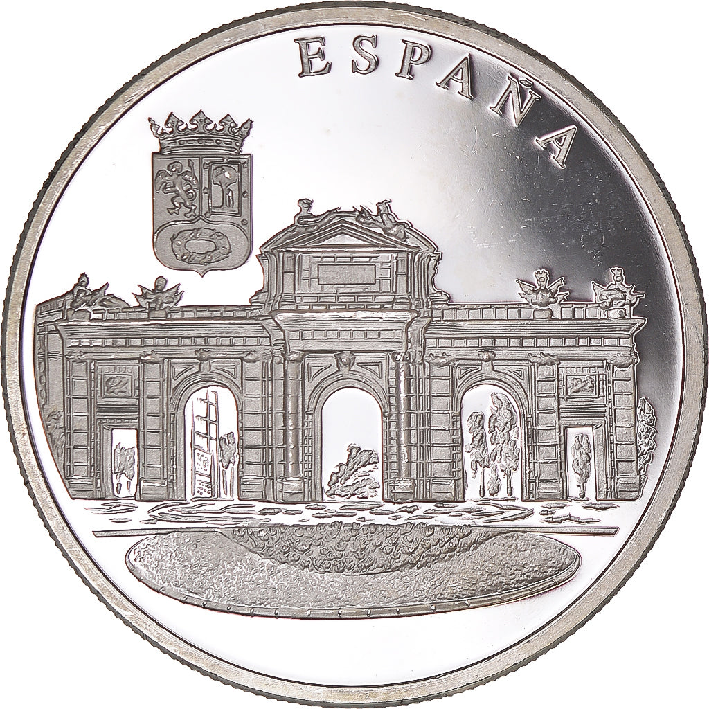 Frankreich, Medaille, Europa, 1996, Spain, UNZ, Silber