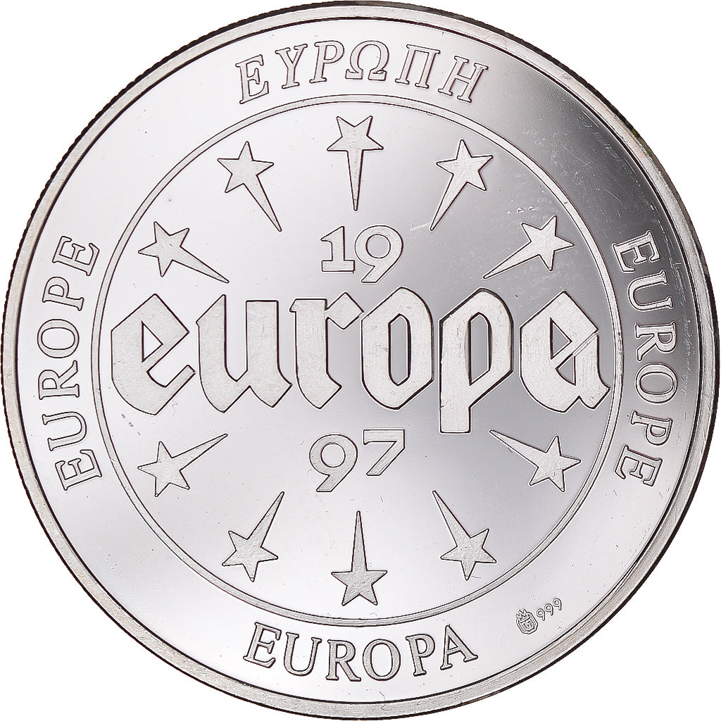 Francia, medaglia, Europa, 1997, Greece, SPL, Argento