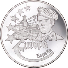 França, medalha, Europa, 1997, Spain, MS(63), Prata