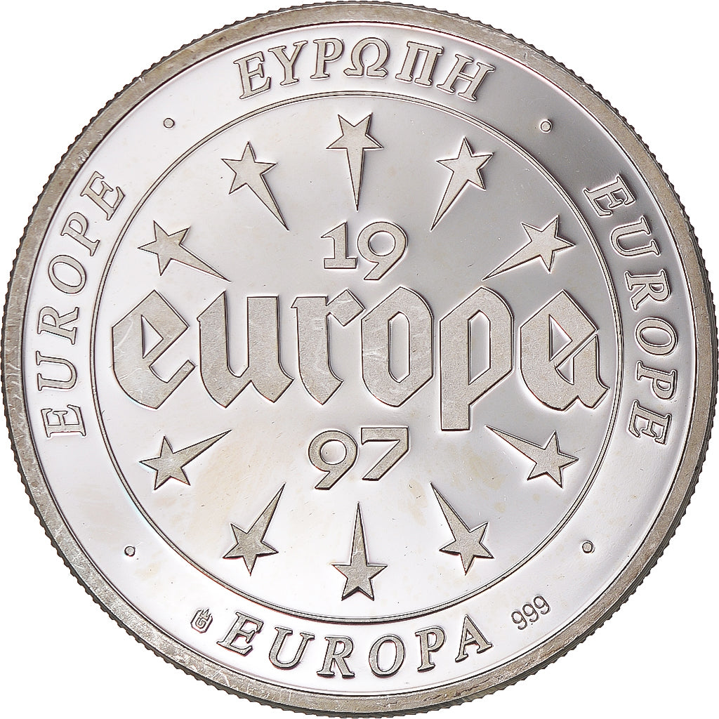 Frankreich, Medaille, Europa, 1997, FRANCE, UNZ, Silber