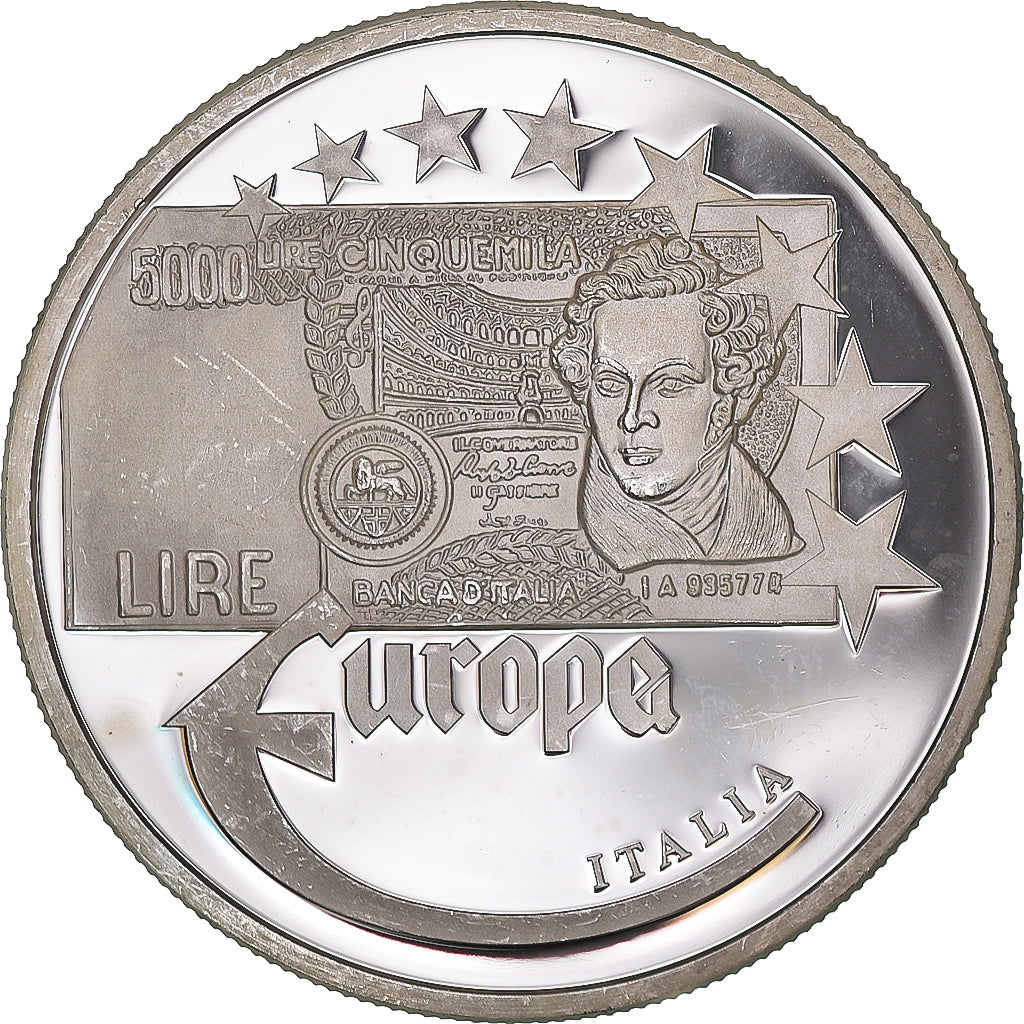 Francia, medaglia, Europa, 1997, Italy, SPL, Argento