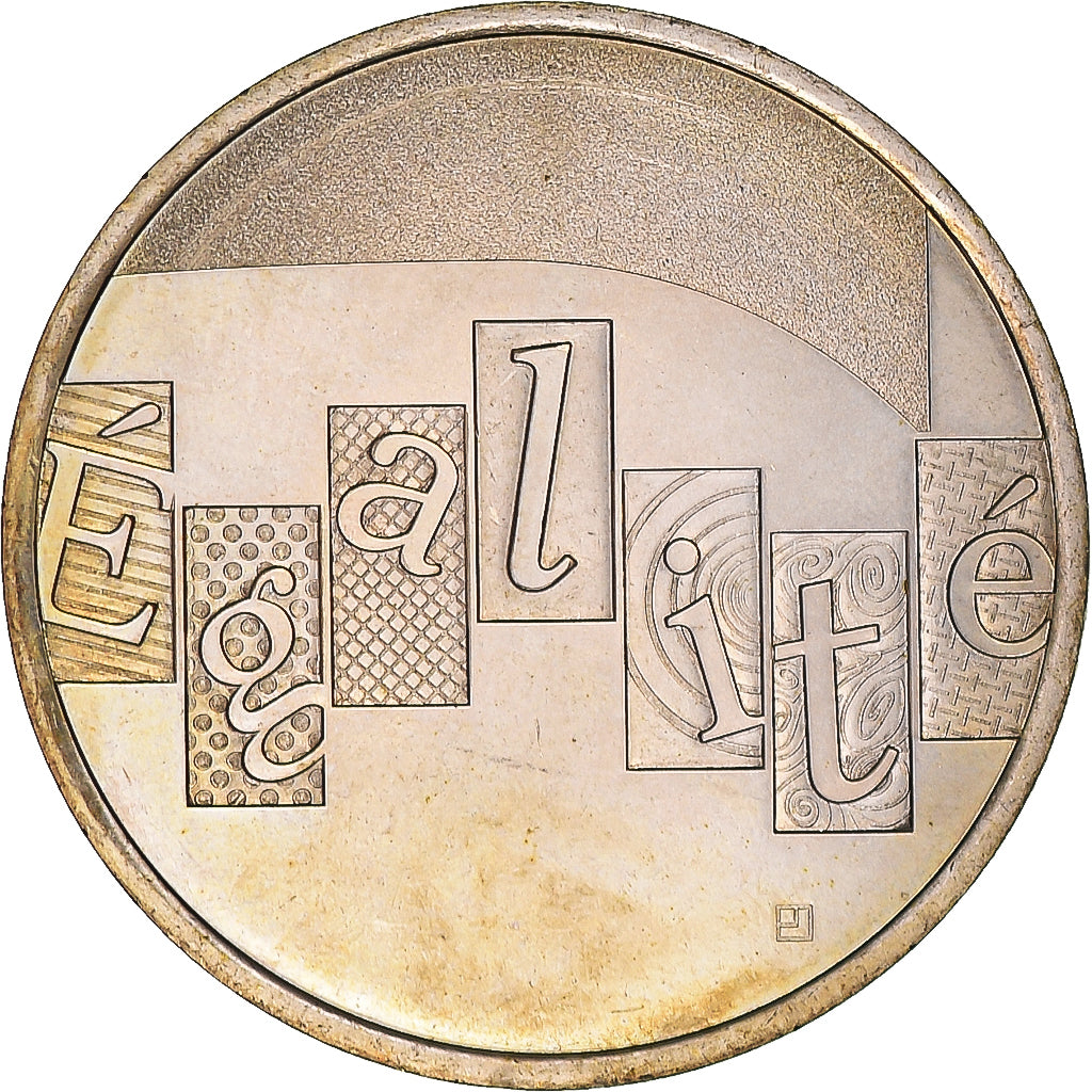 France, 5 Euro, Egalité, 2013, MS(63), Silver, Gadoury:EU646
