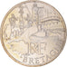 Frankrijk, 10 Euro, 2011, Paris, Bretagne, PR+, Zilver, KM:1730