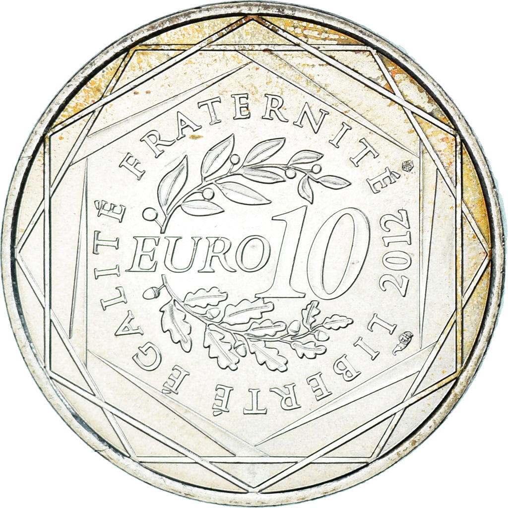 Francia, 10 Euro, Bretagne, 2012, Paris, SC, Plata, Gadoury:EU514, KM:1866