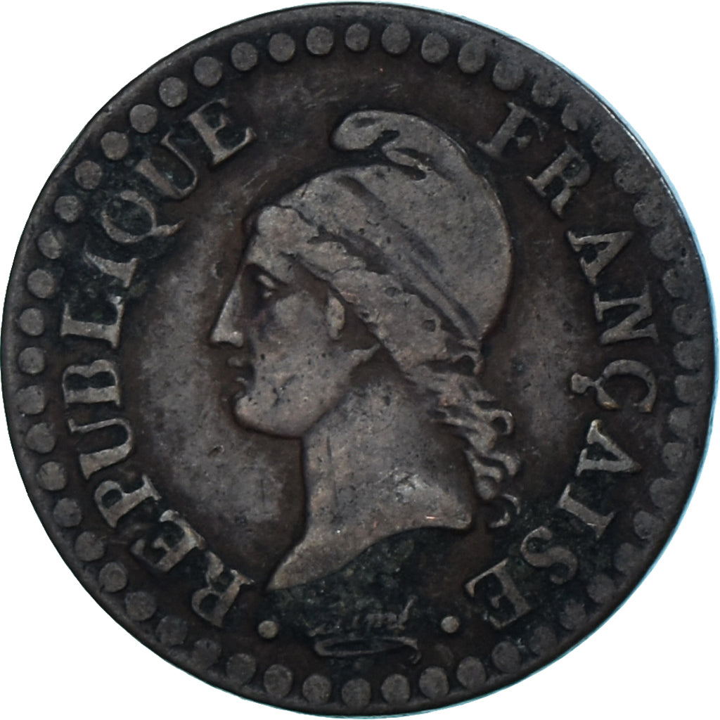 Monnaie, France, Dupré, Centime, AN 6, Paris, TB+, Bronze, Gadoury:76, KM:646