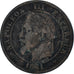 Moneda, Francia, Napoleon III, Napoléon III, 2 Centimes, 1861, Bordeaux, BC+