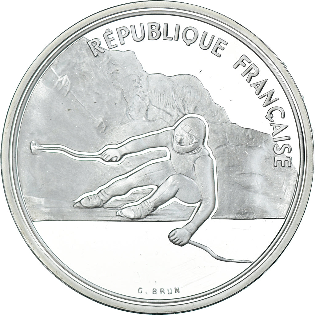 Coin, France, 100 Francs, 1989, MS(65-70), Silver, KM:971, Gadoury:1