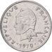 Munten, Nieuw -Caledonië, 20 Francs, 1970, Paris, ZF, Nickel, KM:6