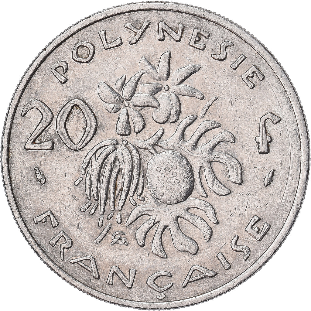 Münze, French Polynesia, 20 Francs, 1979, Paris, SS, Nickel, KM:9