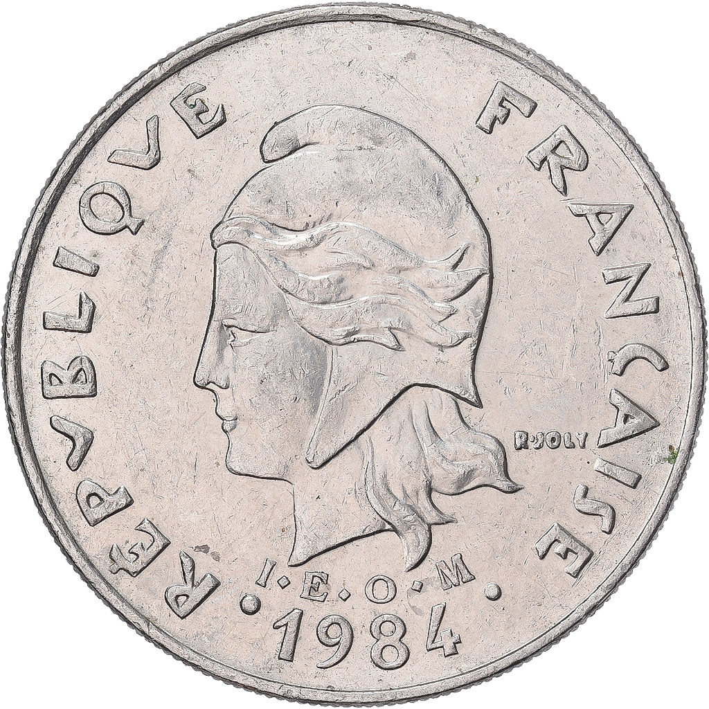 Monnaie, Polynésie française, 20 Francs, 1984, Paris, TTB, Nickel, KM:9