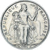 Coin, French Polynesia, 5 Francs, 1986, Paris, EF(40-45), Aluminum, KM:12