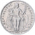 Moneta, Polinezja Francuska, 5 Francs, 1986, Paris, EF(40-45), Aluminium, KM:12
