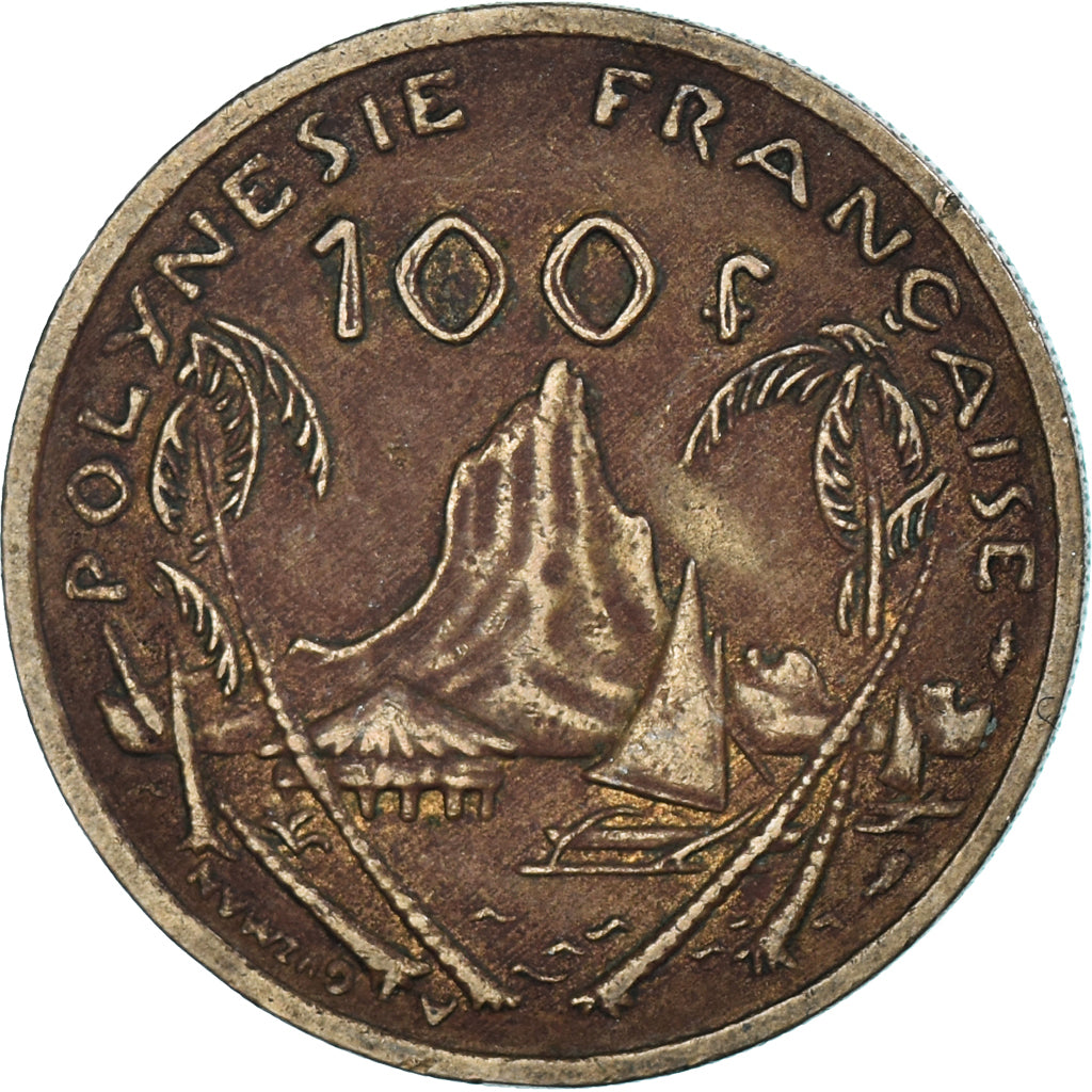 Coin, French Polynesia, 100 Francs, 1982, Paris, VF(30-35), Nickel-Bronze, KM:14