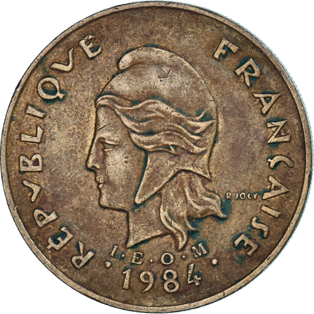Coin, French Polynesia, 100 Francs, 1984, Paris, VF(30-35), Nickel-Bronze, KM:14