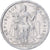 Moneta, Polinezja Francuska, 2 Francs, 1987, Paris, AU(50-53), Aluminium, KM:10