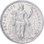 Moneta, Polinezja Francuska, 2 Francs, 1986, Paris, AU(50-53), Aluminium, KM:10