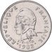 Moneta, Polinezja Francuska, 10 Francs, 1982, Paris, AU(55-58), Nikiel, KM:8