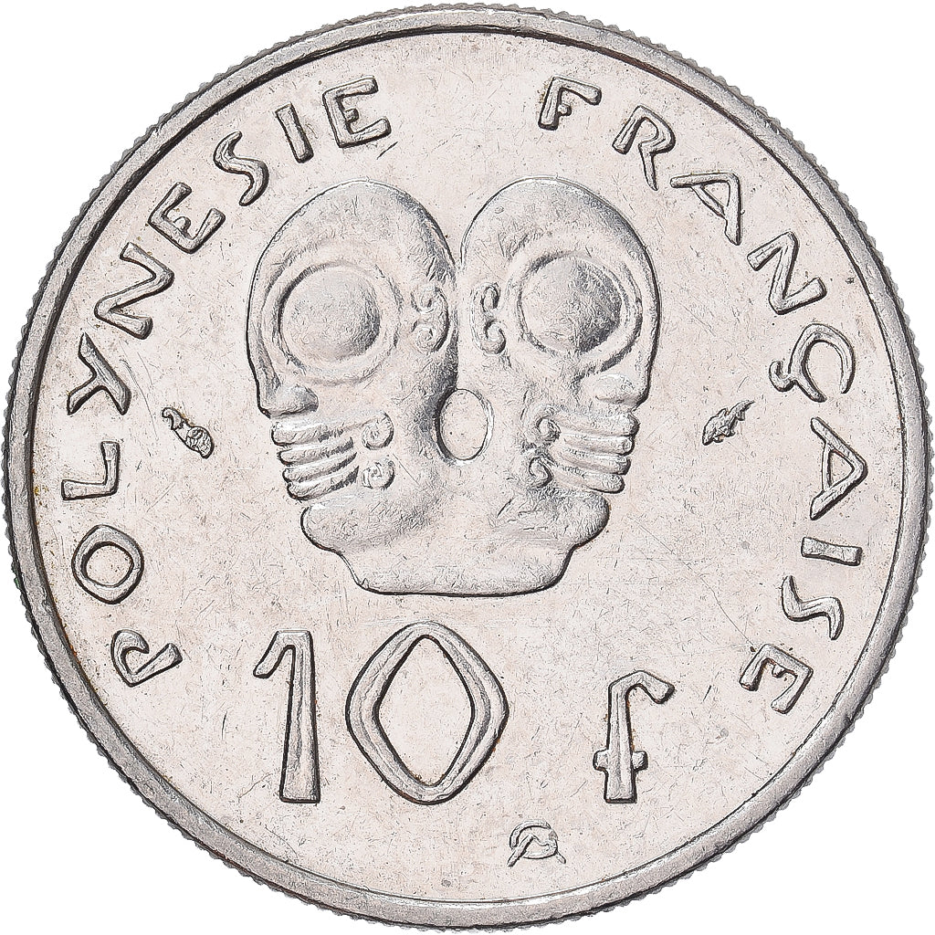 Monnaie, Polynésie française, 10 Francs, 1985, Paris, TTB+, Nickel, KM:8