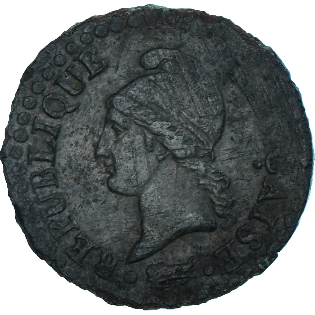 Moneta, Francia, Centime, Paris, Dupré, MB, Bronzo