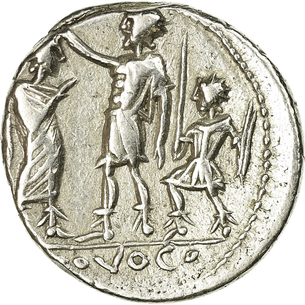 Porcia, Denier, 110-109 BC, Rome, Argent, TTB+, Crawford:301/1