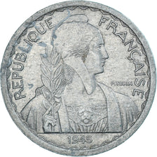 Monnaie, Indochine française, 20 Cents, 1945, Paris, TTB+, Aluminium, KM:29.1