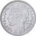 Coin, France, Morlon, 2 Francs, 1959, Paris, MS(60-62), Aluminum, KM:886a.1