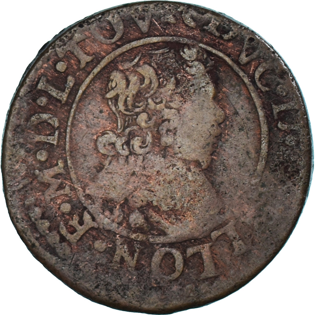 Monnaie, France, Ardennes, Fréd-Maurice de La Tour, Double Tournois, 1637