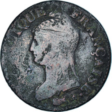 Coin, France, Dupré, 5 Centimes, AN 5, Lille, F(12-15), Bronze, KM:640.11