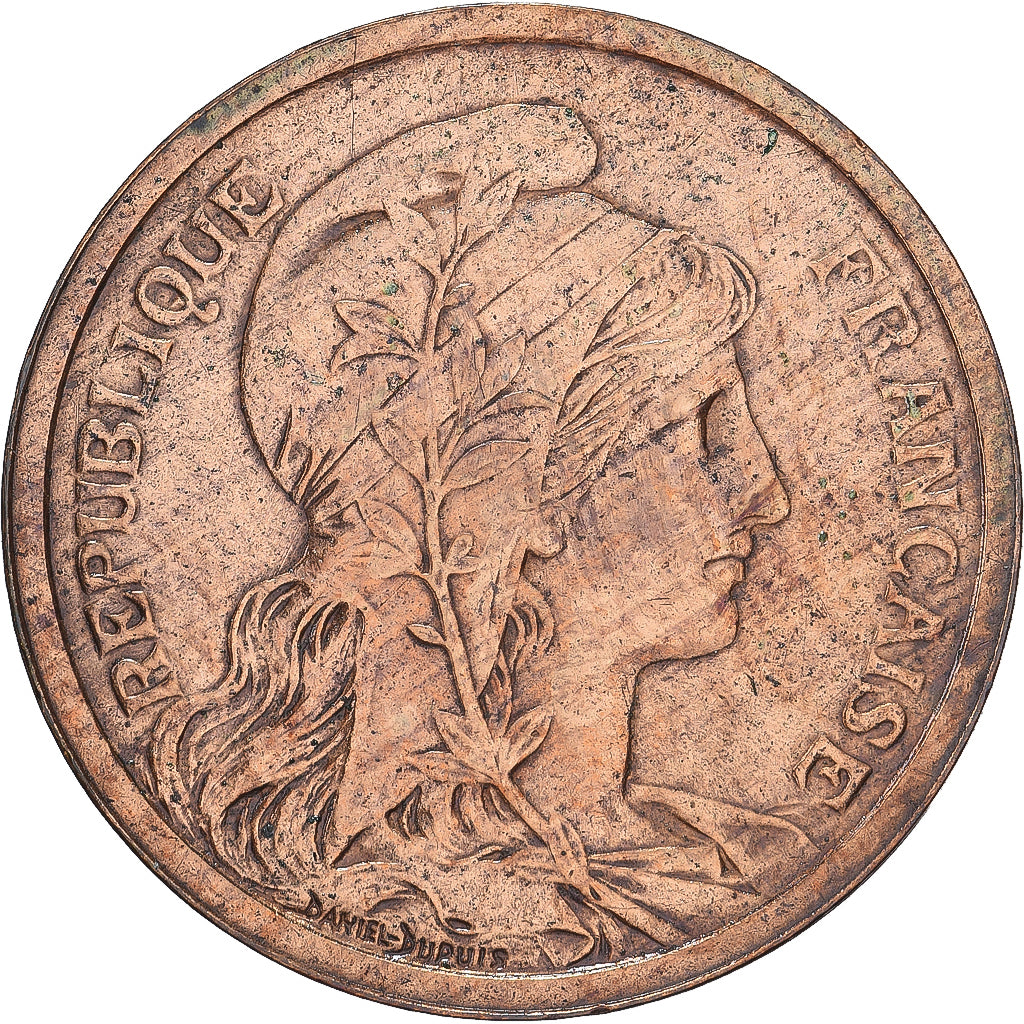 Coin, France, Dupuis, 2 Centimes, 1911, Paris, VF(30-35), Bronze, KM:841