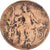 Moneta, Francja, Dupuis, 5 Centimes, 1908, Paris, VF(20-25), Brązowy, KM:842
